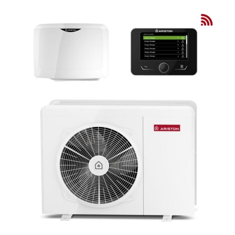Ariston Nimbus Pocket 35 M NET R32 monoblokkos hőszivattyú 3,5 kW, 1 fűtőkör, 1 fázis (3301870)