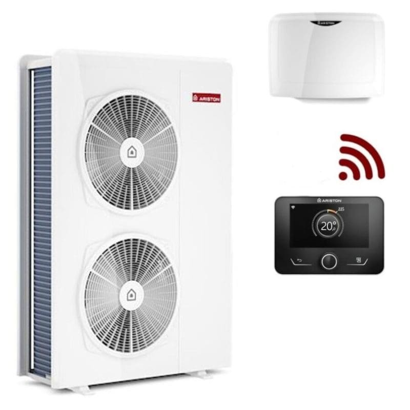 Ariston Nimbus Pocket 120 M NET R32 monoblokkos hőszivattyú 12 kW, 1 fűtőkör, 1 fázis (3301874)