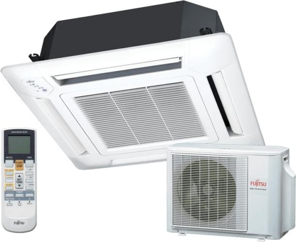 Fujitsu AUYG14LVLB/AOYG14LALL kazettás split klíma csomag 4,3 kW