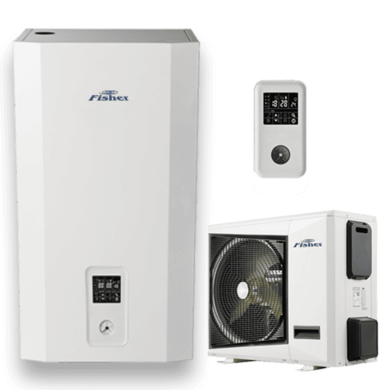Fisher e-HeatR FHF-WHS-101CE3 1 fázisú levegő-víz hőszivattyú 10 kW