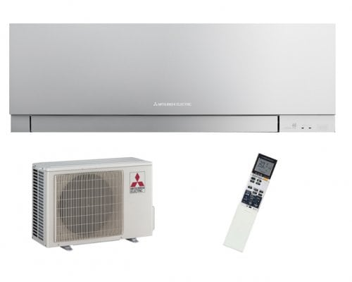 Mitsubishi MSZ/MUZ-EF25VGKS Zen Inverteres Prémium oldalfali split klíma csomag 2,5 kW (ezüst)