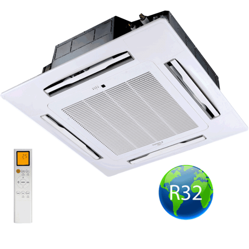 Fisher FSKUIF-120CE3-EU kazettás split klíma beltéri egység Inverteres 3,5 kW