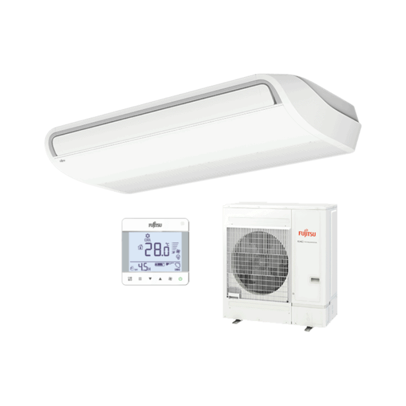 Fujitsu Standard ABYG45KRTA/AOYG45KBTB mennyezeti klíma csomag 12,1 kW