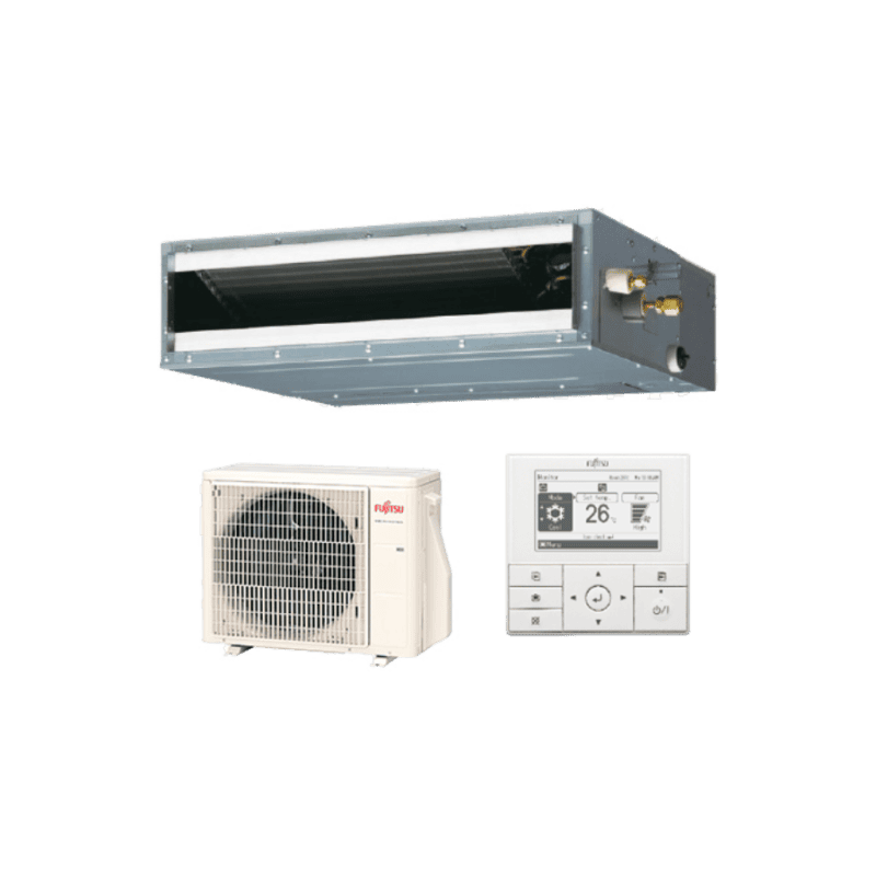 Fujitsu Eco ARXG12KLLAP/AOYG12KATA légcsatornázható klíma berendezés 3,5 kW