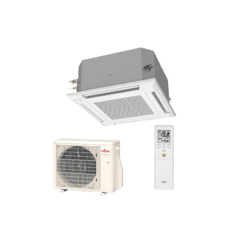 Fujitsu Eco AUXG09KVLA/AOYG09KATA kazettás split klíma csomag 2,5 kW
