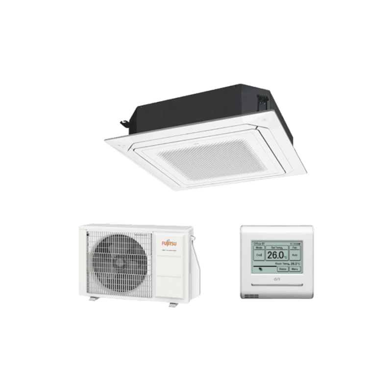 Fujitsu Eco AUXG18KRLB/AOYG18KATA kazettás split klíma csomag 5,2 kW