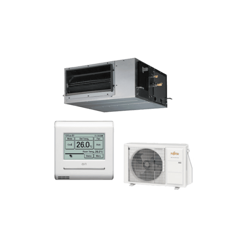 Fujitsu Standard ARXG12KHTAP/AOYG12KBTB légcsatornázható klíma berendezés 3,5 kW