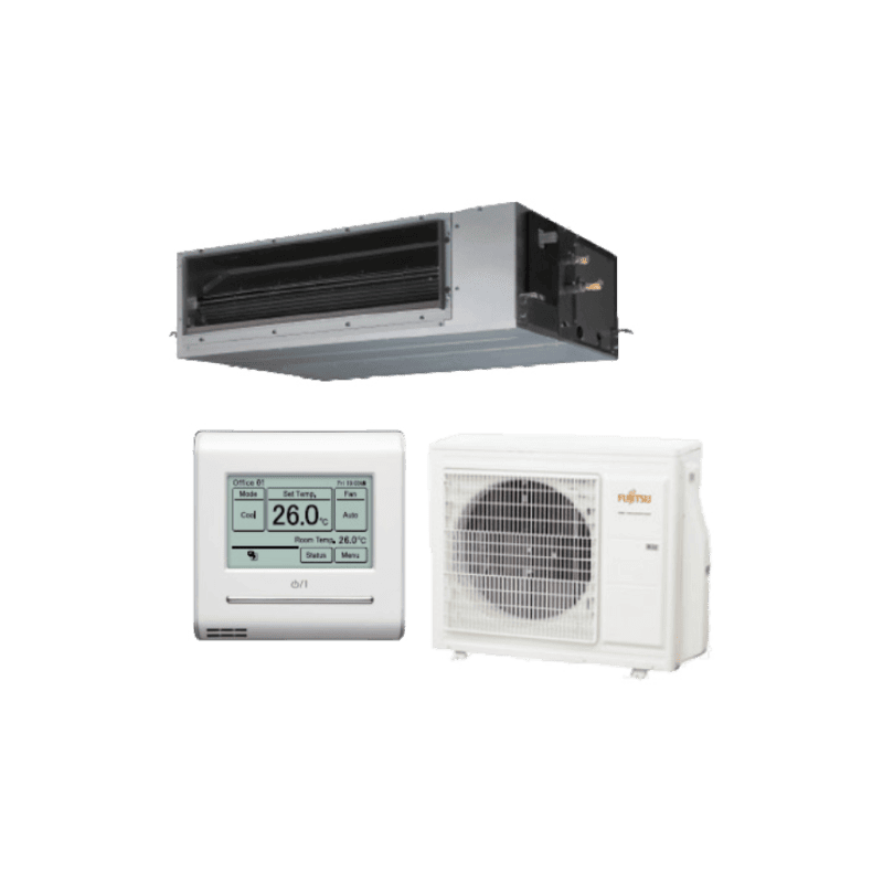 Fujitsu Standard ARXG30KHTAP/AOYG30KBTB légcsatornázható klíma berendezés 8,5 kW