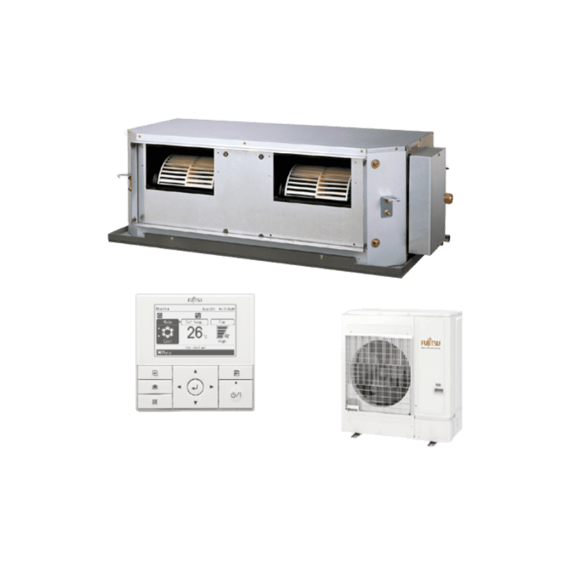 Fujitsu Standard ARXG45KHTA/AOYG45KBTB légcsatornázható klíma berendezés 12,1 kW