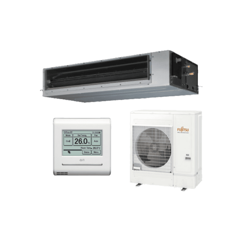 Fujitsu Standard ARXG45KHTAP/AOYG45KBTB légcsatornázható klíma berendezés 12,1 kW