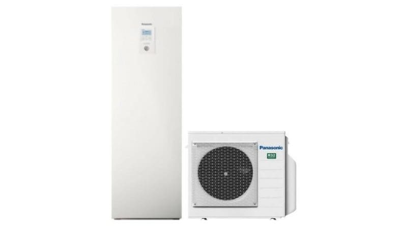 Panasonic KIT-ADC09JE5-1 ALL IN ONE ÚJ „J” Generáció High Performance Osztott hőszivattyú 9 kW, 1 fázisú, 200 l-es HMV tartállyal