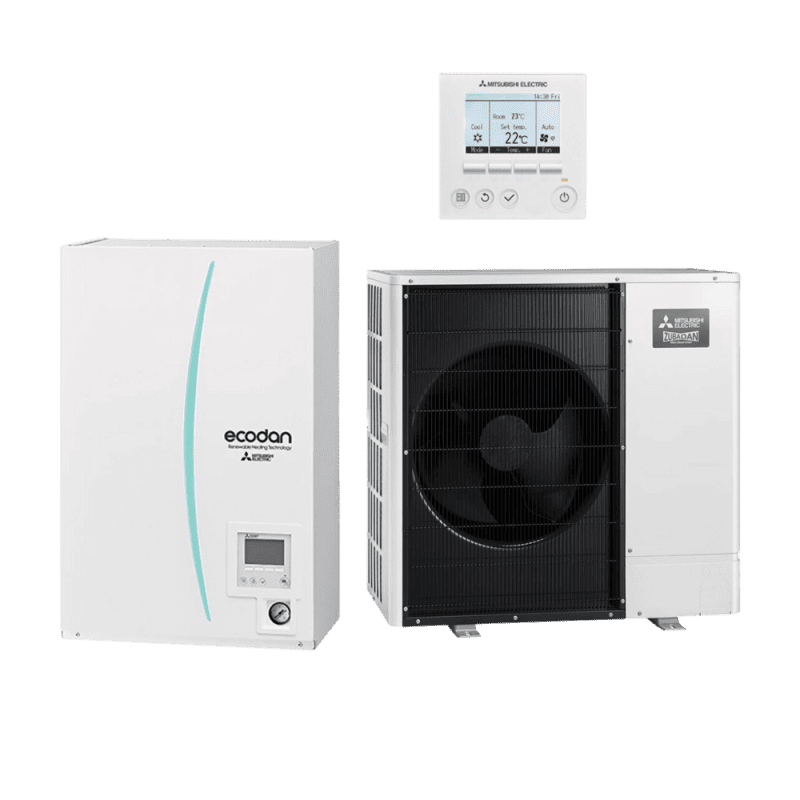 Mitsubishi Electric Zubadan PUHZ-SHW112YAA/ERSC-VM2D (12 kW, 3 fázis)