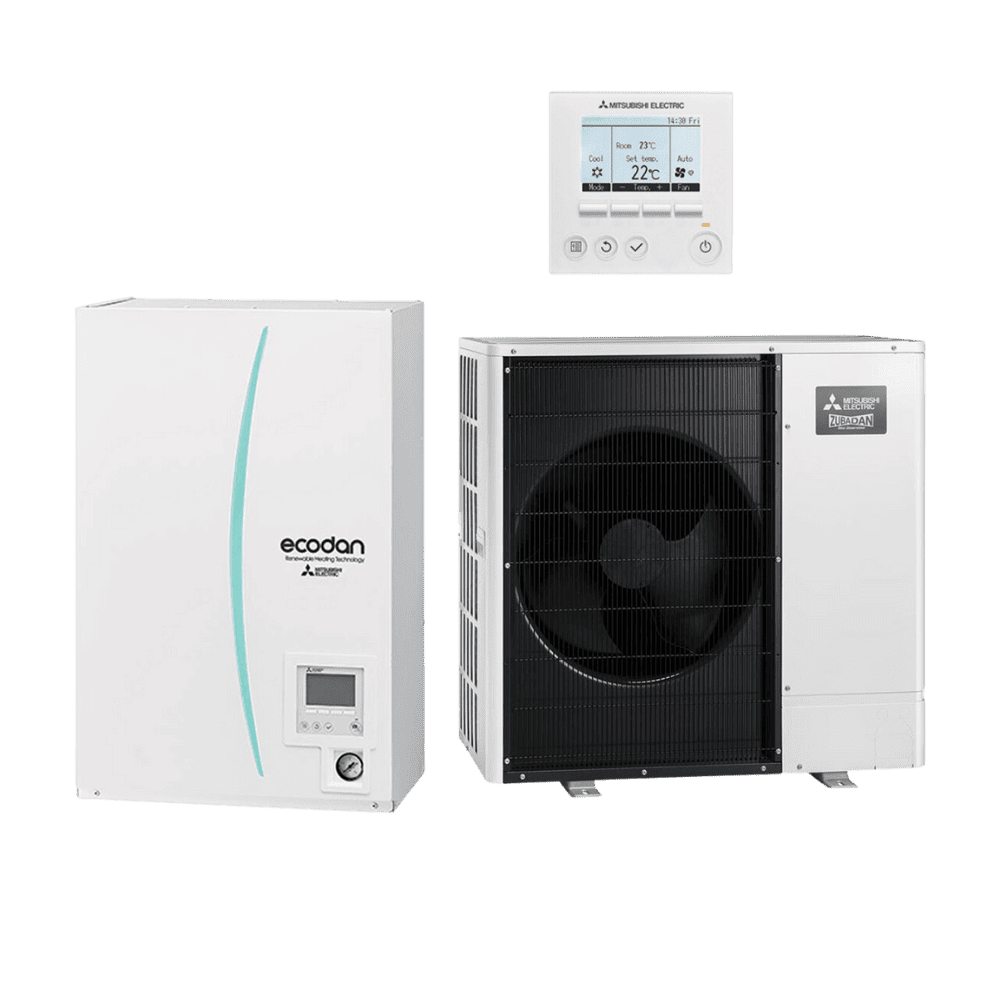 Mitsubishi Electric Zubadan PUHZ-SHW112YAA/ERSC-VM2D (12 kW, 3 fázis)